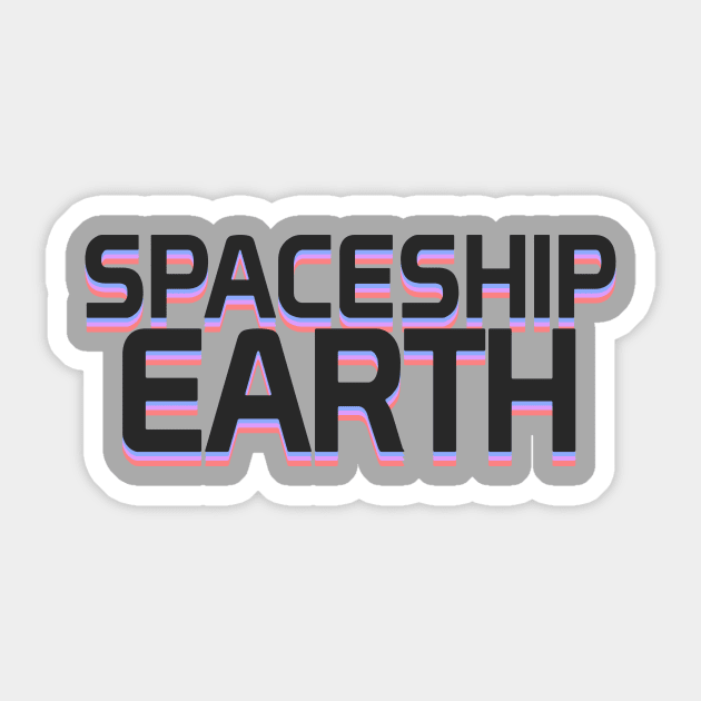 Spaceship Earth Sticker by behaviorkid